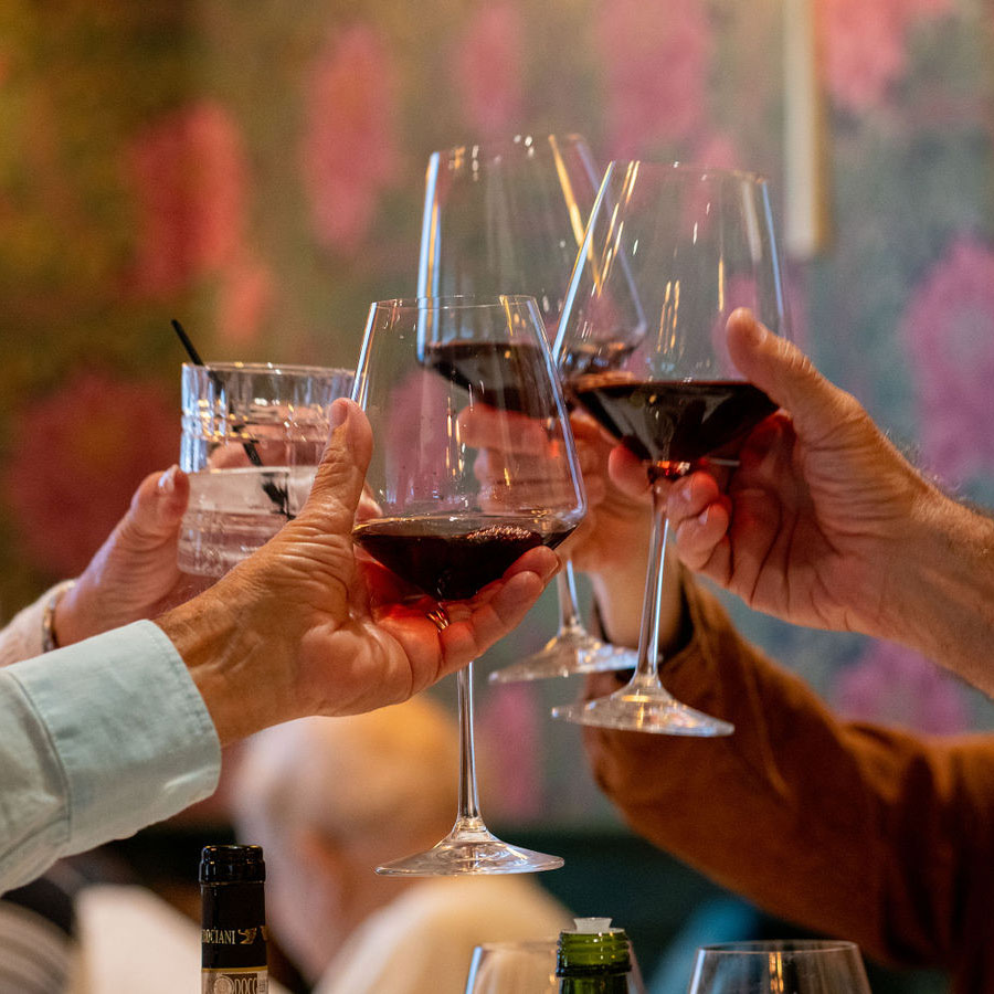 Lannis-wine-toast-square Wine toast at Lanni's Cucina